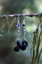 Load image into Gallery viewer, Labradorite Tears Earplug Earrings