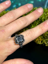 Load image into Gallery viewer, Black Tourmaline Wire Wrapped Ring
