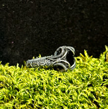 Load image into Gallery viewer, Black Tourmaline Wire Wrapped Ring
