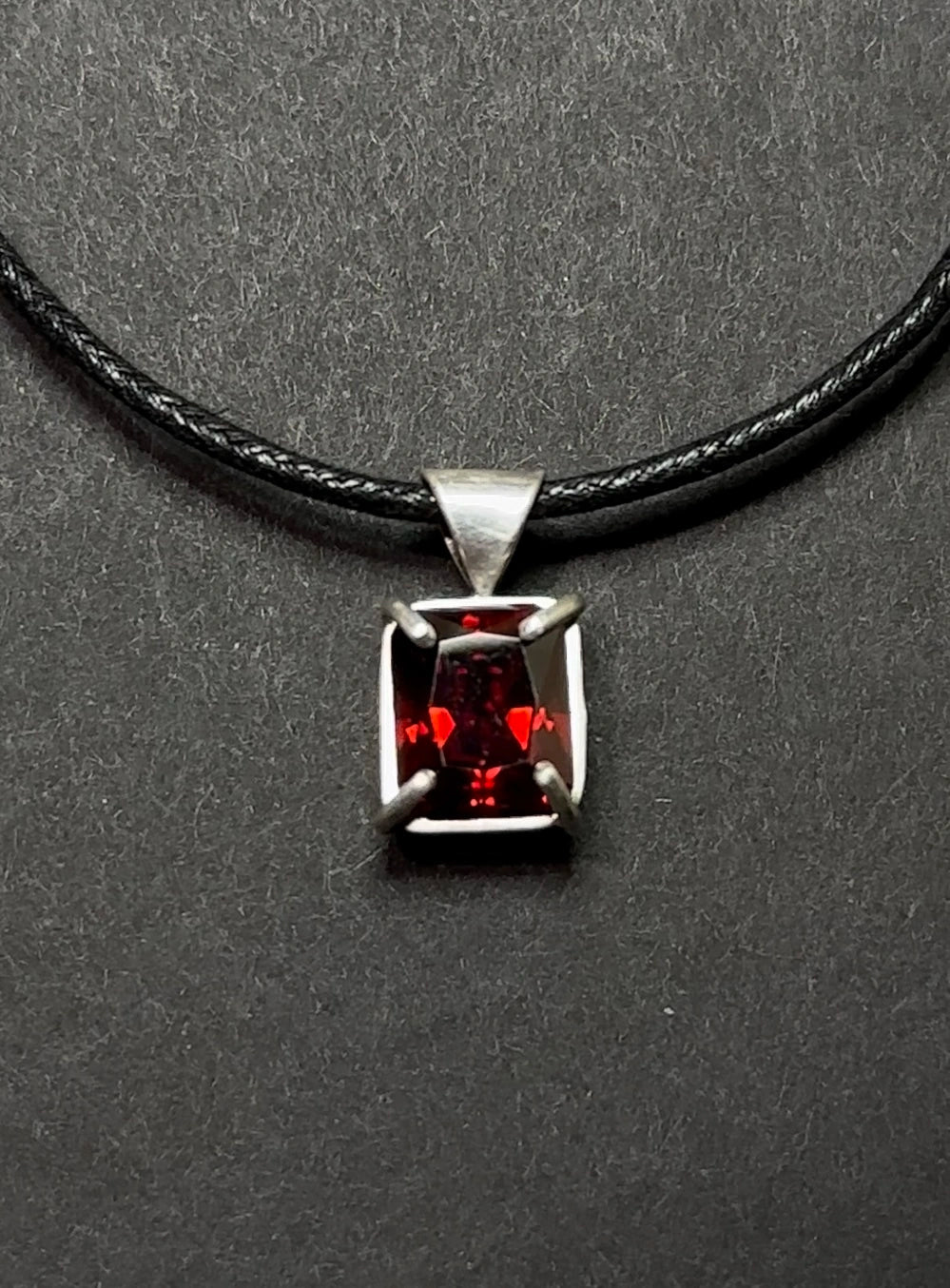 Simple Red Pendant