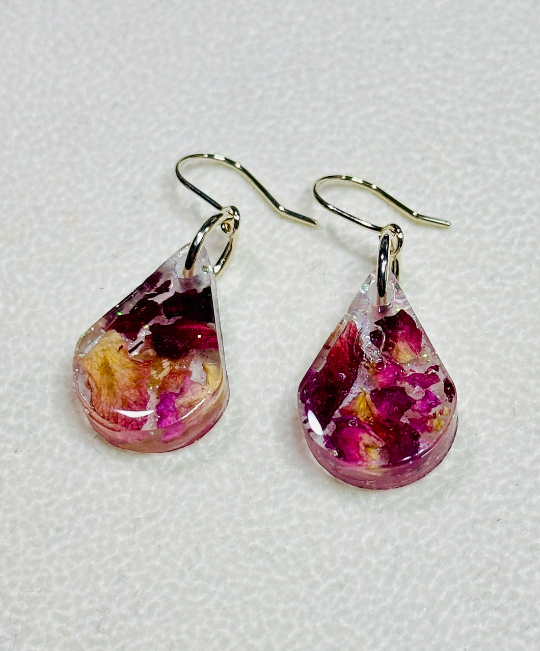 Rose Petal Earrings