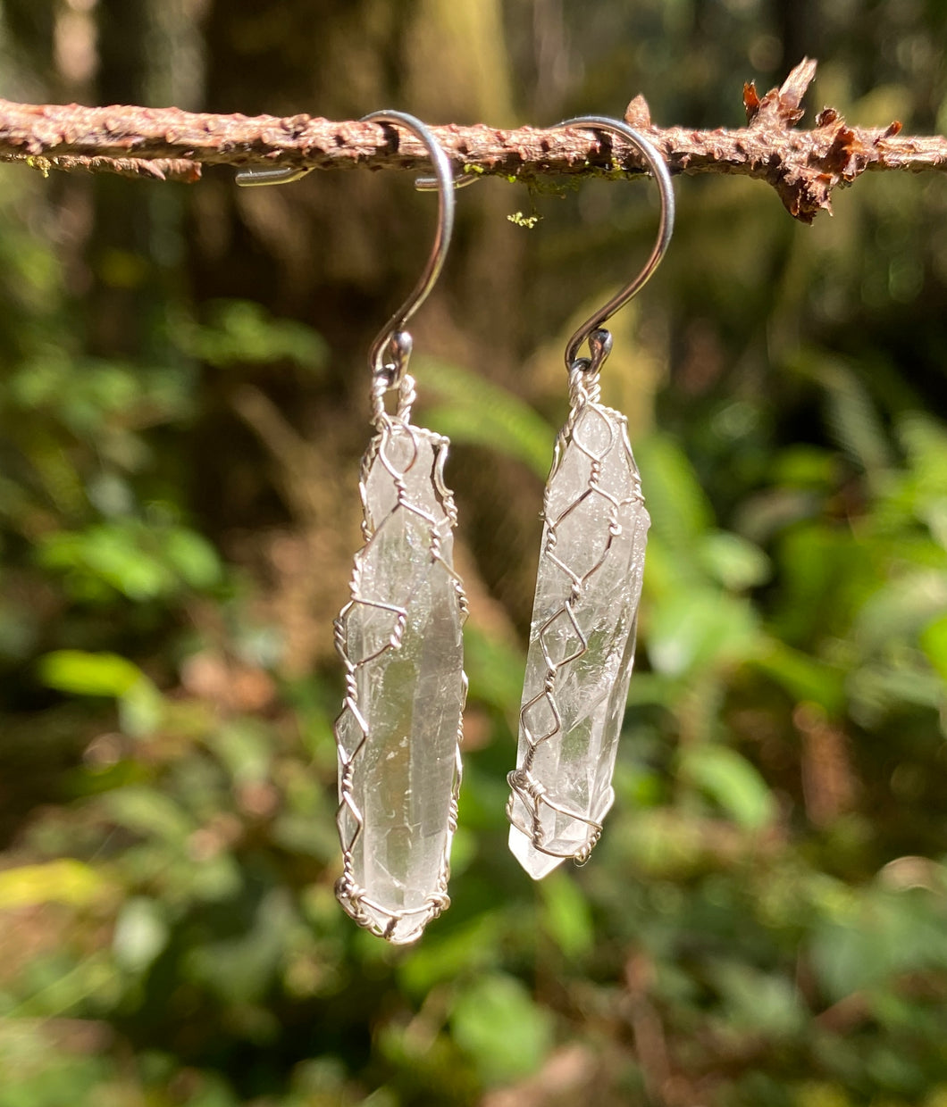 Quartz Earrings