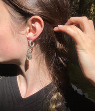 Load image into Gallery viewer, Lavender Teardrop Earrings
