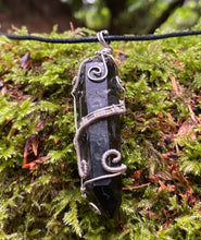 Load image into Gallery viewer, Smoky Quartz Wrapped Pendant
