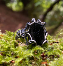 Load image into Gallery viewer, Black Tourmaline Ring
