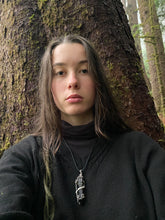 Load image into Gallery viewer, Smoky Quartz Wrapped Pendant
