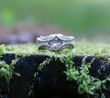 Load image into Gallery viewer, Wire Wrapped Amethyst Ring
