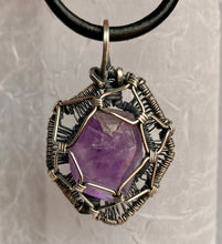 Load image into Gallery viewer, Amethyst Mandala Necklace
