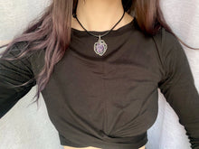 Load image into Gallery viewer, Amethyst Mandala Necklace
