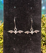 Load image into Gallery viewer, Bat Skull Earrings
