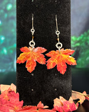 Load image into Gallery viewer, Fall Leaf Earrings

