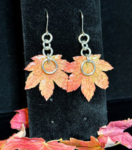 Load image into Gallery viewer, Fall Leaf Earrings
