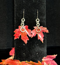 Load image into Gallery viewer, Fall Leaf Earrings
