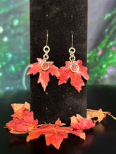 Load image into Gallery viewer, Fall Leaf Earrings
