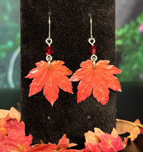 Load image into Gallery viewer, Fall Leaf Earrings
