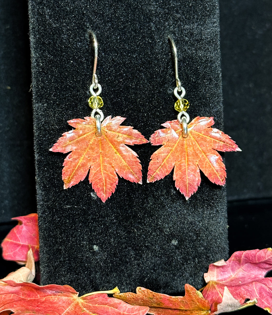 Fall Leaf Earrings