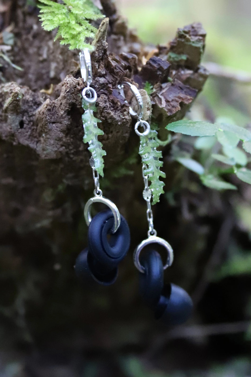 Fern Earplug Earrings