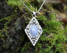 Load image into Gallery viewer, Geometric Moonstone Necklace
