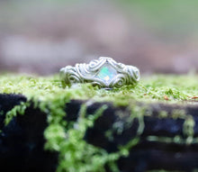 Load image into Gallery viewer, Whimsical Opal Wire Wrapped Ring
