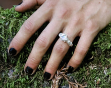 Load image into Gallery viewer, Whimsical Opal Wire Wrapped Ring
