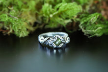 Load image into Gallery viewer, Peridot Wire Wrapped Ring
