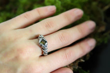Load image into Gallery viewer, Peridot Wire Wrapped Ring
