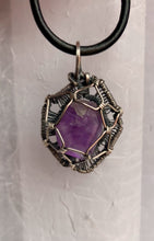 Load and play video in Gallery viewer, Amethyst Mandala Necklace
