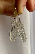 Load and play video in Gallery viewer, &quot;Lemurian&quot; Quartz Earrings
