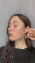 Load and play video in Gallery viewer, &quot;Lemurian&quot; Quartz Earrings
