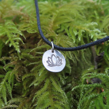 Load image into Gallery viewer, Lotus Charm Necklace
