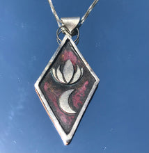 Load image into Gallery viewer, Lotus Moon Necklace
