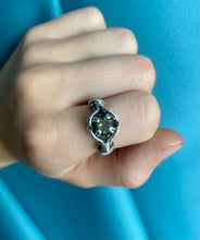 Load image into Gallery viewer, Moldavite Ring
