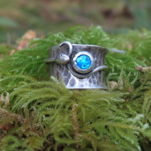 Load image into Gallery viewer, Ouroboros Opal Spinning Ring
