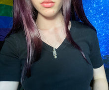 Load image into Gallery viewer, Silver Selenite Necklace
