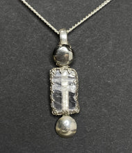 Load image into Gallery viewer, Silver Selenite Necklace

