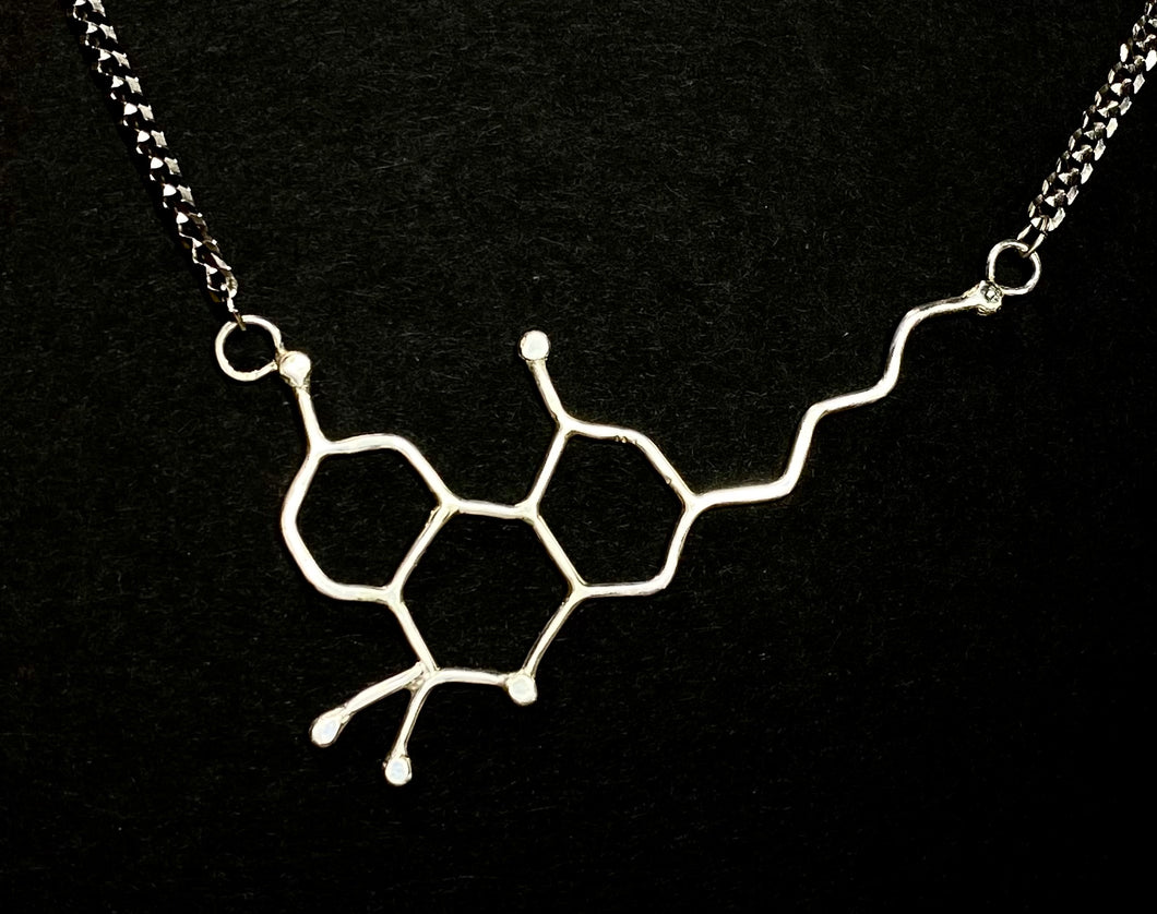 THC Molecule Necklace